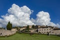 Old town of Assisi. Famous pilgrimage and travel destination in Umbria, Italy Royalty Free Stock Photo