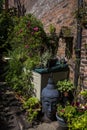 Beautiful Garden in Chester the county city of Cheshire in England