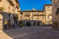 Old architecture in the village of Rupit, in Catalonia Spain.