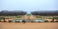 Beautiful Garden in a Famous Palace of Versailles Chateau de Versailles, France Royalty Free Stock Photo