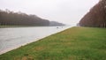 Beautiful Garden in a Famous Palace of Versailles Chateau de Versailles, France Royalty Free Stock Photo