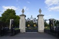 Beautiful garden gate Regent`s Park London