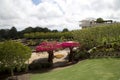 Beautiful garden in Getty Center Los Angels CA