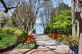 Beautiful Garden Pathway. Royalty Free Stock Photo