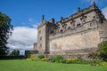 Queen Anne's garden at Stirling Castle, Scotland Royalty Free Stock Photo