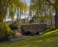 Beautiful Gardens at Leeds Castle in Kent, UK Royalty Free Stock Photo