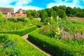 Beautiful gardens Leeds Castle Kent United Kingdom Royalty Free Stock Photo