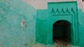 Beautiful gate in Moulay Idriss, Morocco Royalty Free Stock Photo