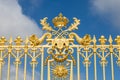 Beautiful gate of Versailles palace Royalty Free Stock Photo