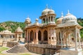 Beautiful Gatore Ki Chhatriyan, Jaipur, Rajasthan, India.