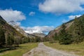 Gavarnie circus France autumn Royalty Free Stock Photo