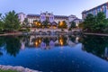 Beautiful Gaylord Texan Resort building at twilight Royalty Free Stock Photo