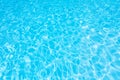 Beautiful gentle wave and ripples water in pool Royalty Free Stock Photo