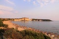 Gerakas beach on the island of zakynthos Royalty Free Stock Photo