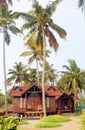 Beautiful Gest House in Kerala India Royalty Free Stock Photo