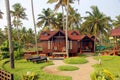 Beautiful Gest House in Kerala India Royalty Free Stock Photo