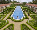 The beautiful Getty Villa Royalty Free Stock Photo