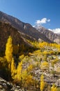 Beautiful Ghizer valley in Northern Pakistan Royalty Free Stock Photo