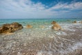 The beautiful Gialos Beach, Greece