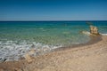 The beautiful Gialos Beach, Greece