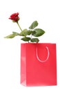 Beautiful gift box with Red rose