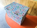 beautiful gift box. gift wrapping. surprise. Royalty Free Stock Photo