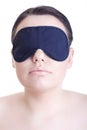 Beautiful girl with blindfold Royalty Free Stock Photo