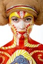 Beautiful girl with creative bodyart Royalty Free Stock Photo