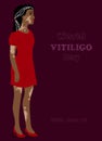 Poster design for World Vitiligo day