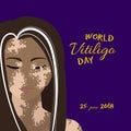 World Vitiligo day poster