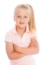 Beautiful girl six years Royalty Free Stock Photo