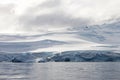 Beautiful glacier, Antarctic ocean Royalty Free Stock Photo