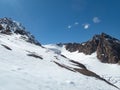 Beautiful glacier hike and clim to Weisskugel mountain