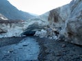 Beautiful glacier hike and clim to Weisskugel mountain Royalty Free Stock Photo