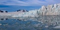 Beautiful glacier and ice filled waters of SvalbardÃ¯Â¼Å Norway Royalty Free Stock Photo