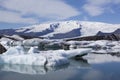 Beautiful glacier and iceberg Royalty Free Stock Photo