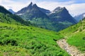 Beautiful Glacier National Park landscape