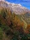 Beautiful Glarus Alp mountains Royalty Free Stock Photo