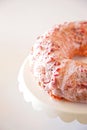 Strawberry Bunt Cake Royalty Free Stock Photo