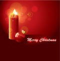 Beautiful glowing candle background