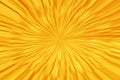 Beautiful, golden background of wavy rays. Soft focus. Motion blur. radial blur Royalty Free Stock Photo