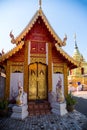 Beautiful golden church, thailand