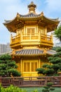 Beautiful Golden Pagoda Chinese style architecture in Nan Lian G