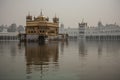 Beautiful golden temple situated in Amritsar, India