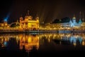 Beautiful golden temple situated in Amritsar, India