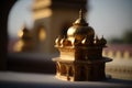 Beautiful golden temple situated in Amritsar, India