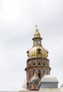 Beautiful Golden tower of Mysore palace Royalty Free Stock Photo