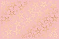 beautiful golden twinkle star pattern background design Royalty Free Stock Photo