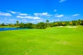Beautiful golf course Royalty Free Stock Photo