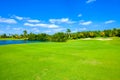 Beautiful golf course Royalty Free Stock Photo